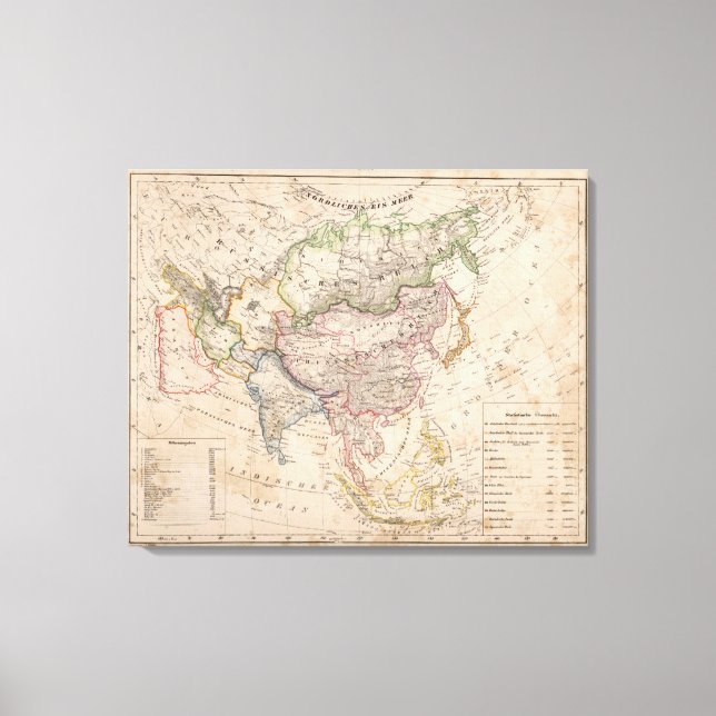 Asien 43 leinwanddruck (Vorderseite)
