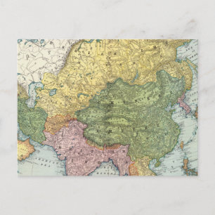 Asien 44 postkarte