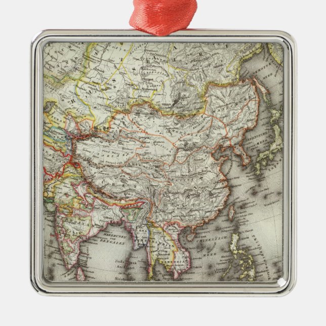 Asien 45 silbernes ornament (Vorne)