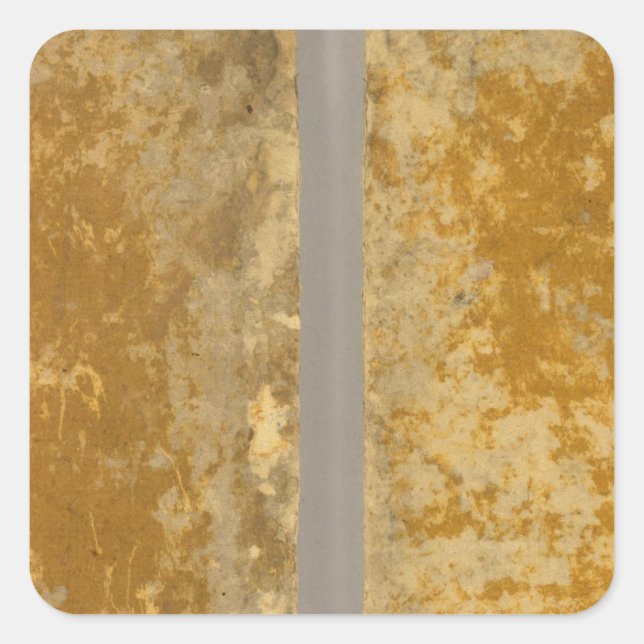 Asien 46 quadratischer aufkleber (Vorderseite)