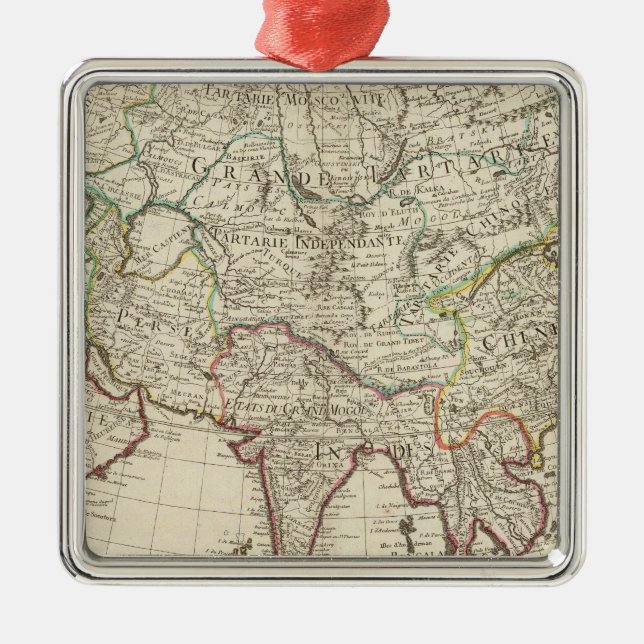 Asien 5 silbernes ornament (Vorne)