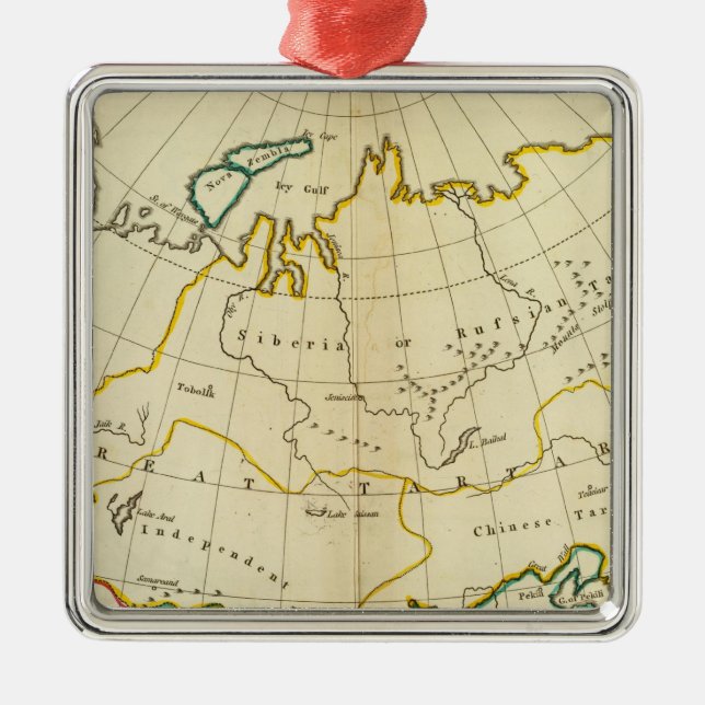 Asien 7 silbernes ornament (Vorne)