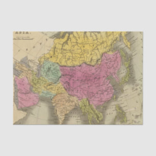 Asien 8 seidenpapier