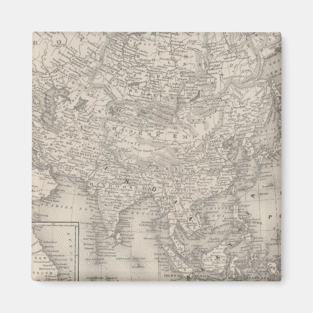 Asien 9 magnet (Vorne)