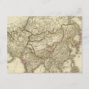 Asien 9 postkarte