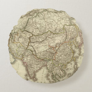 Asien 9 rundes kissen