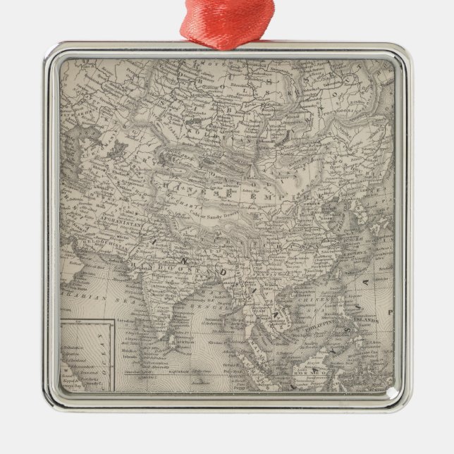 Asien 9 silbernes ornament (Vorne)