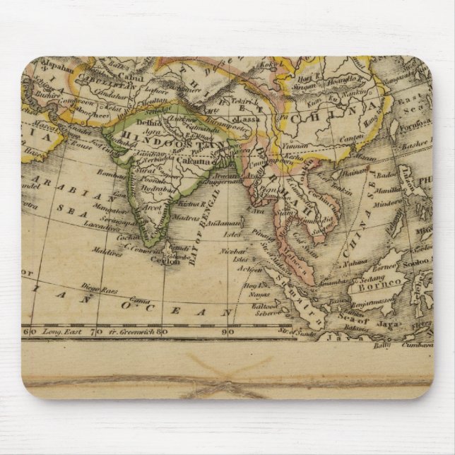 Asien, Afrika Mousepad (Vorne)