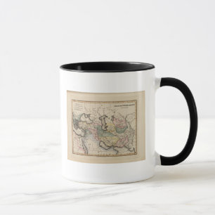 Asien-Atlas-Karte Tasse
