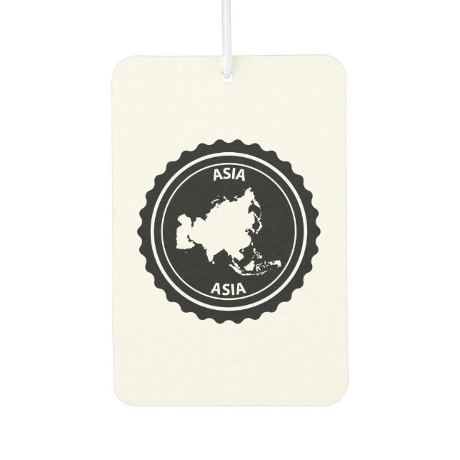 Asien Autolufterfrischer (Vorderseite)