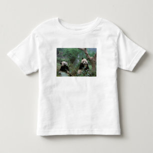 Asien, China, Chengdu. Giant Panda Sanctuary Kleinkind T-shirt