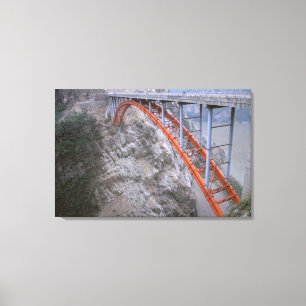 Asien, China, Jangtse-Fluss. Zigui bis Men Tian Leinwanddruck