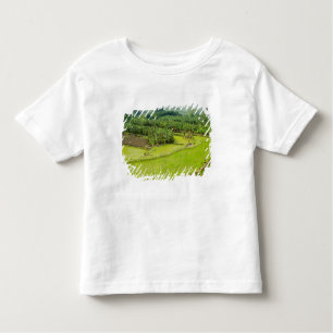Asien, China, Provinz Yunnan, Honghe. Banane Kleinkind T-shirt