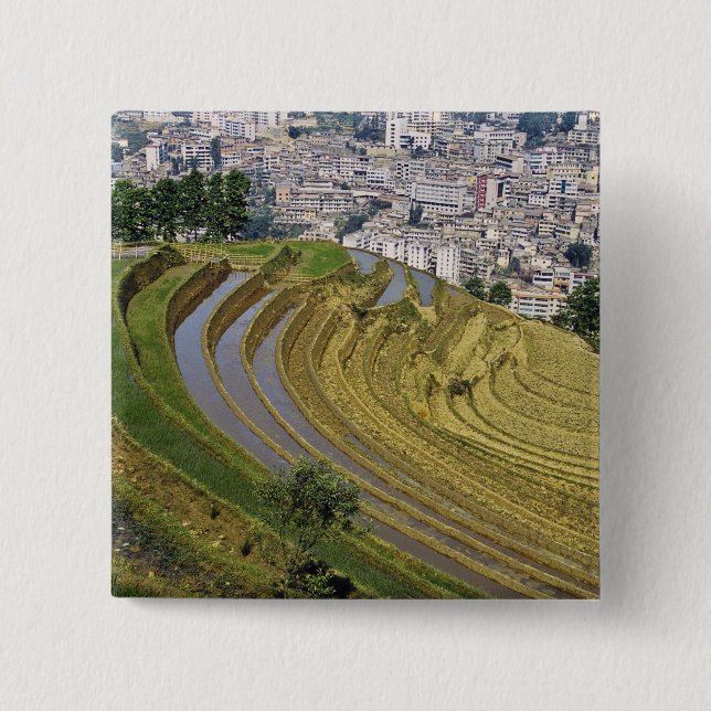 Asien, China, Provinz Yunnan, Jinping. Jinping Button (Vorderseite)