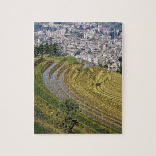 Asien, China, Provinz Yunnan, Jinping. Jinping Puzzle