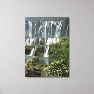 Asien, China, Provinz Yunnan, Qujing, Luoping Leinwanddruck