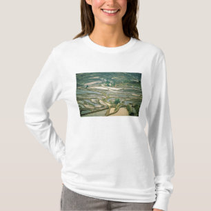 Asien, China. Überschwemmte Reisterrassen in der N T-Shirt