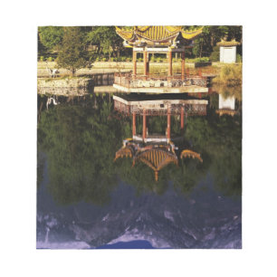 Asien, China, Yunnan, Dali. Cangshan Mountains Notizblock