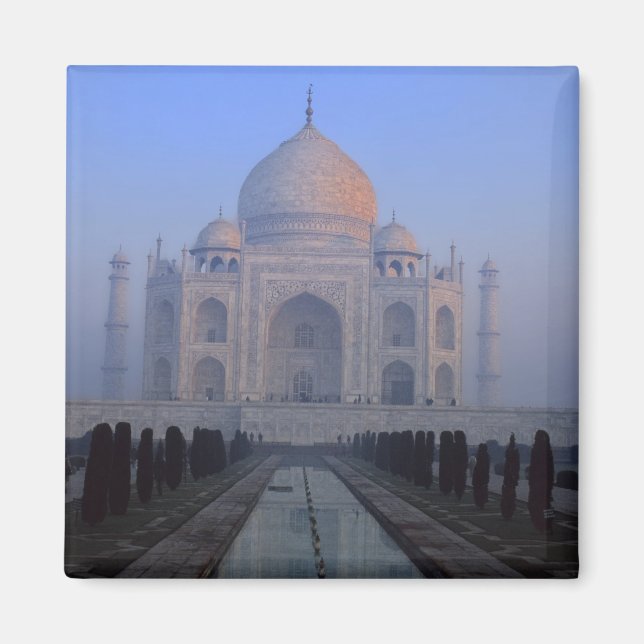 Asien, Indien, Agra. Taj Mahal. Magnet (Vorne)