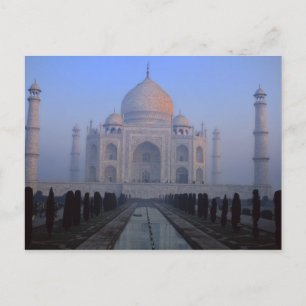 Asien; Indien; Agra. Taj Mahal. Postkarte