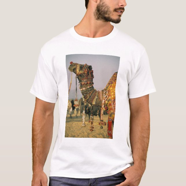 Asien, Indien, Puschkar. Camel Shamu, Puschkar T-Shirt (Vorderseite)