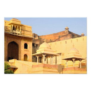 Asien, Indien, Rajasthan, Amber Amer). Die Fotodruck