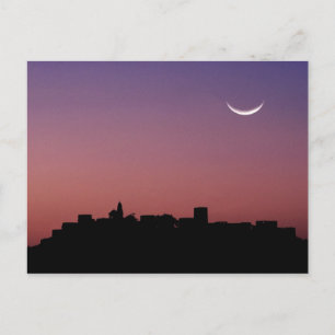 Asien, Indien, Rajasthan, Jaipur. Eine Mondsichel Postkarte