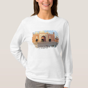 Asien, Indien, Uttar Pradesh, Agra. Auf dem T-Shirt