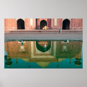 Asien, Indien, Uttar Pradesh, Agra. Auf der 2 Poster