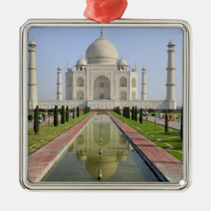 Asien, Indien, Uttar Pradesh, Agra. Der Taj 5 Ornament Aus Metall