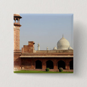Asien, Indien, Uttar Pradesh, Agra. Der Taj 6 Button