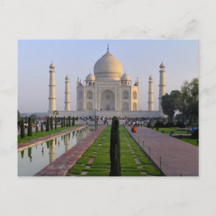 Asien, Indien, Uttar Pradesh, Agra. Taj 3 Postkarte
