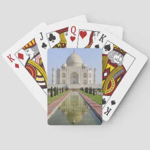 Asien, Indien, Uttar Pradesh, Agra. Taj 5 Spielkarten
