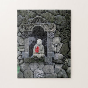 Asien, Indonesien, Bali. Ein Buddha-Schrein Puzzle