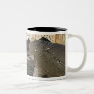 Asien, Iran, Isfahan. Pol-e Khaju-Brücke. Zweifarbige Tasse