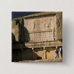 Asien, Iran, Persepolis.Grab von Darius dem Großen Button