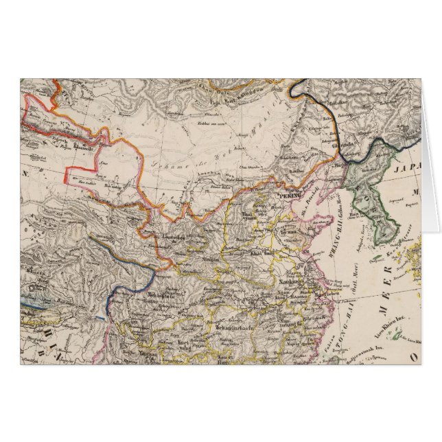 Asien, Japan, China (Vorderseite (Horizontal))