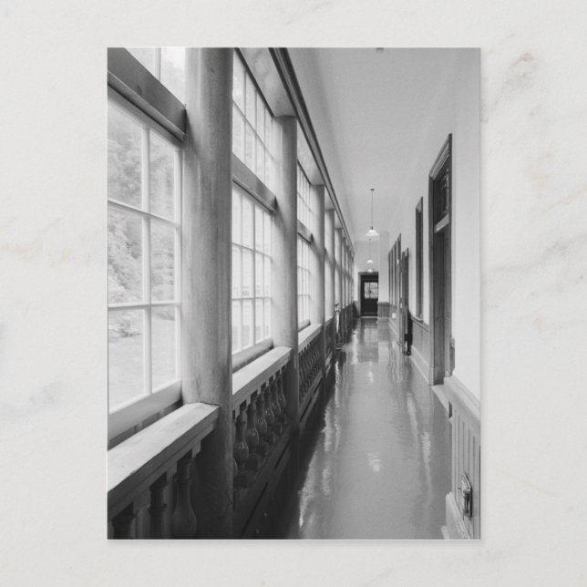 Asien, Japan, Hakdat. Innenhof Postkarte (Vorderseite)