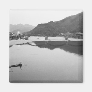 Asien, Japan, Iwakuni. Fischer und historisch Magnet