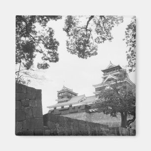 Asien, Japan, Kumamoto. Burg Kumamoto Magnet