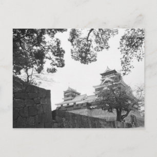 Asien, Japan, Kumamoto. Kumamoto, jo Schloss Postkarte