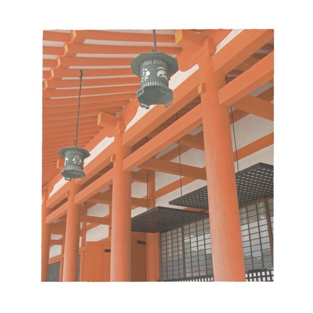 Asien, Japan, Kyoto, Heian Shrine Notizblock (Vorderseite)