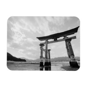 Asien, Japan, Myajima. Torri-Tor 2 Magnet