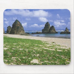 Asien, Japan, Okinawa, Yambaru-Küste, Meer Mousepad