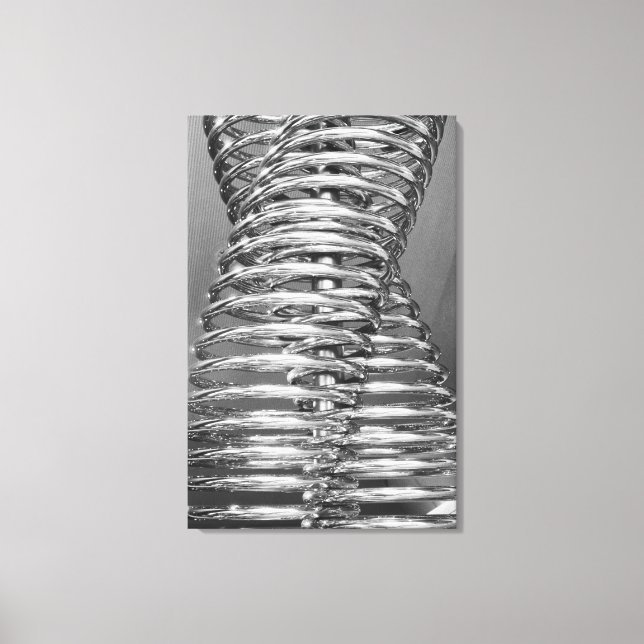 Asien, Japan, Tokio. Coiled pipe, Tepco Energy 2 Leinwanddruck (Vorderseite)