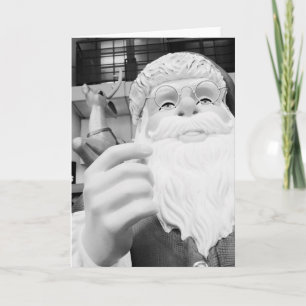 Asien, Japan, Tokio. Der Weihnachtsmann in Ikebuku Feiertagskarte