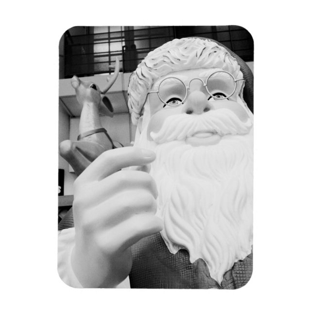 Asien, Japan, Tokio. Der Weihnachtsmann in Ikebuku Magnet (Vertikal)