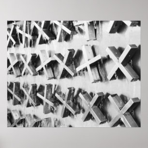 Asien, Japan, Tokio. Der X-Brunnen, Ueno Poster