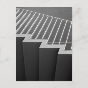 Asien, Japan, Tokio. Treppe am Tokyo 2 Postkarte