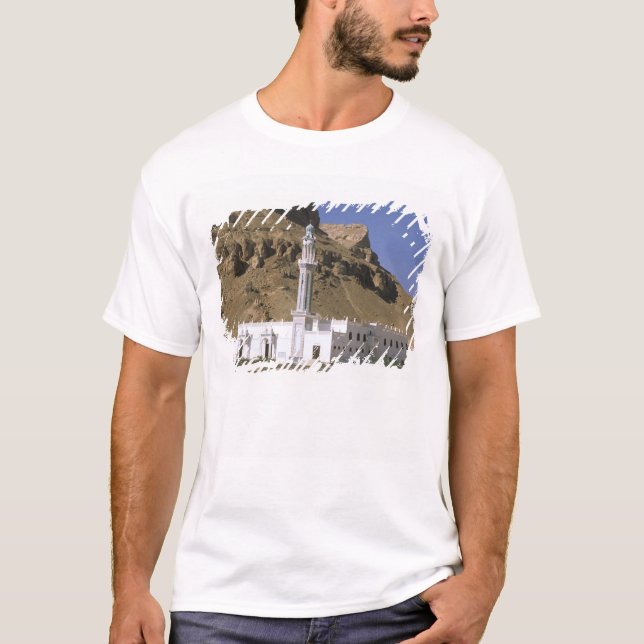 Asien, Jemen, Tarim. Weiße Moschee. T-Shirt (Vorderseite)